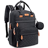 Umitive Mochilas de Pañales para Bebé- Maternal Bolso Multifuncional con USB de Viaje- Gran Capacidad- Impermeable…